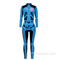 3D Halloween Sexy Skeleton Printed Women Costume